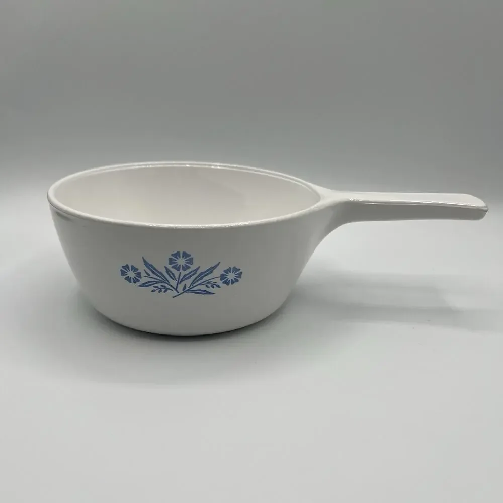 Vintage CorningWare Blue Cornflower P-82-B Menuette Saucepan 1.5 Pint 750ml